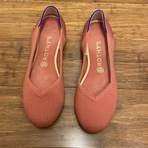 Rothys, The Flat, size 9.5, copper